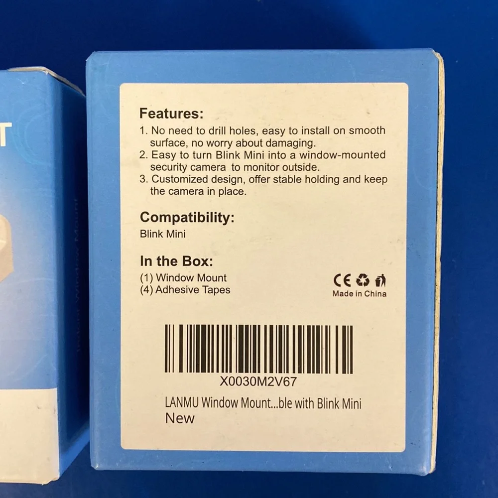 2 - NIP Indoor Window Mount for Blink Mini